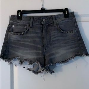 American Eagle Distressed Denim Shorts.